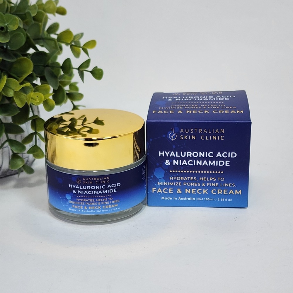 Australian Skin Clinic Hyaluronic Acid Niacinamide Face & Neck Cream 3.38 fl oz